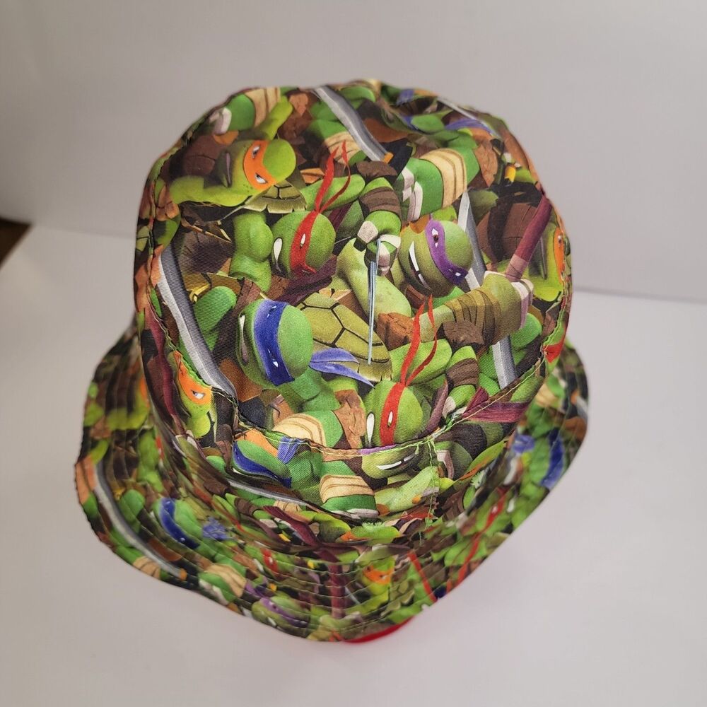 Nickelodeon Teenage Mutant Ninja Turtles Kids Bucket Hat Target Sun Cap OS 2015 - Picture 10 of 11